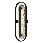 Black LED Dimmable Outdoor Hanging Light