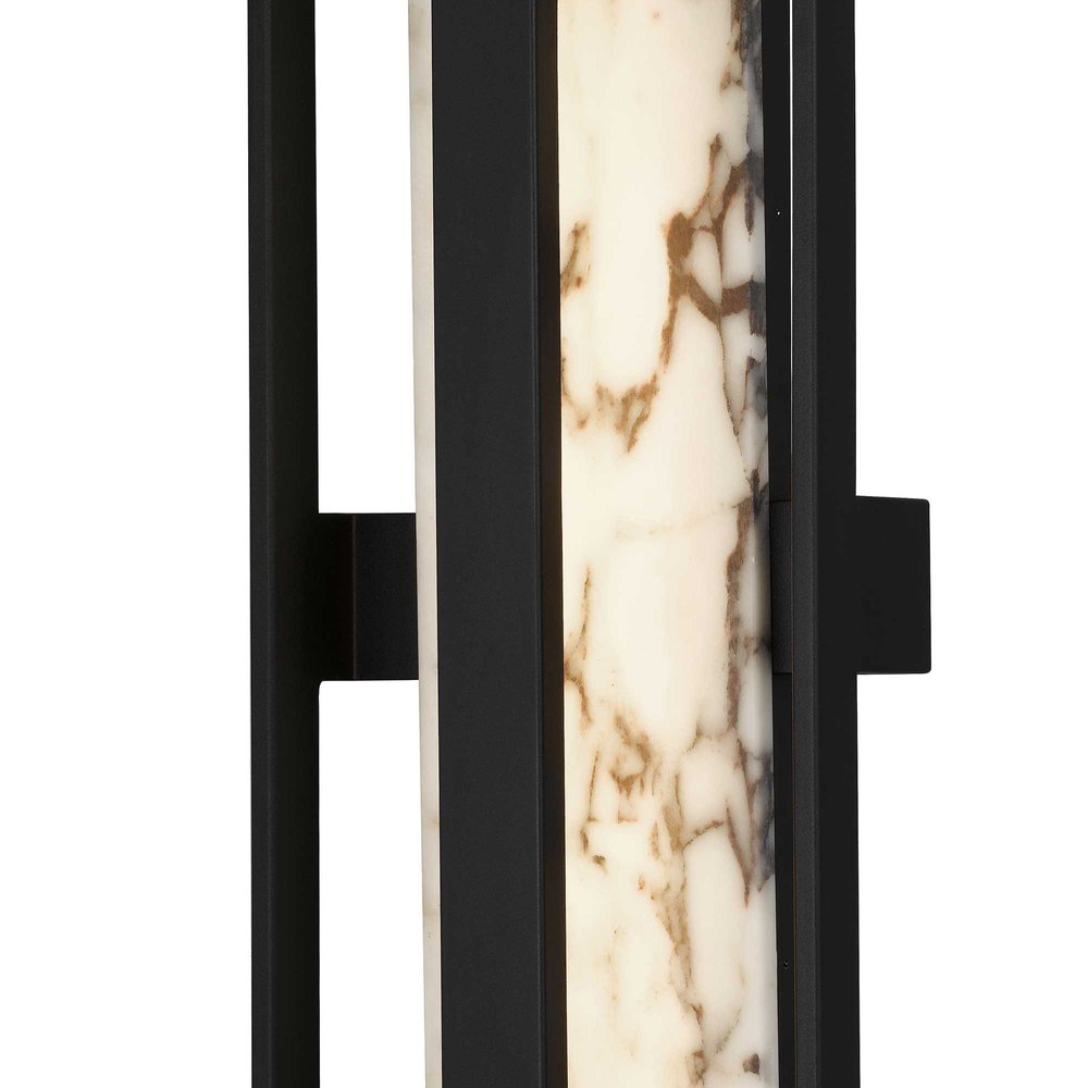 Black LED Dimmable Outdoor Hanging Light
