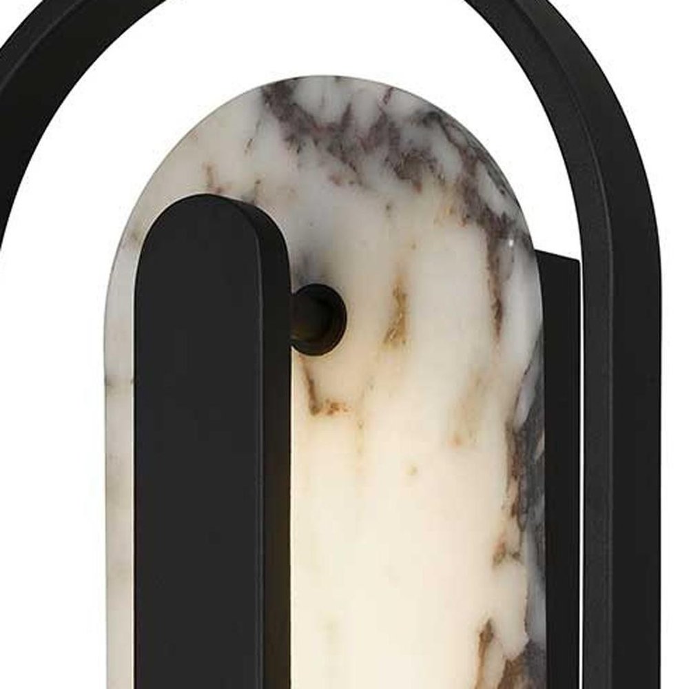 Black LED Dimmable Outdoor Hanging Light