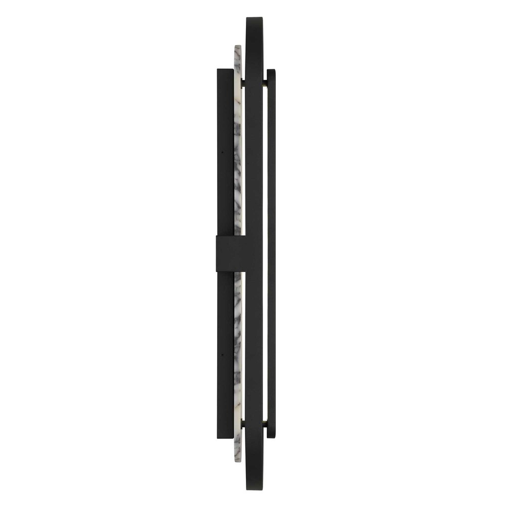 Black LED Dimmable Outdoor Hanging Light