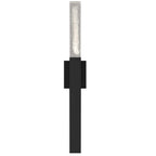 Black Transparent LED Dimmable Outdoor Hanging Light