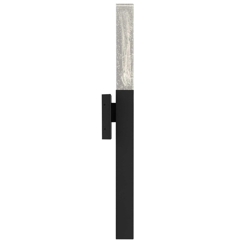 Black Transparent LED Dimmable Outdoor Hanging Light