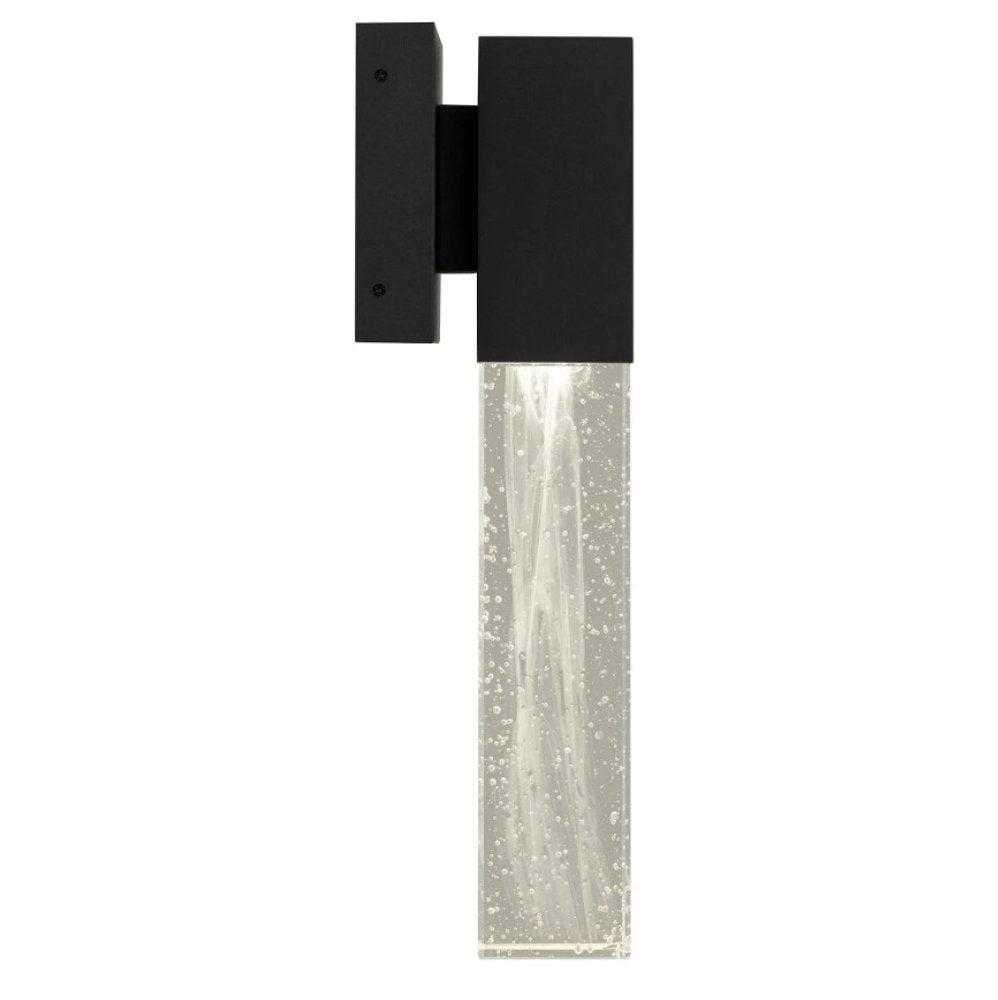 Black Transparent LED Dimmable Outdoor Hanging Light