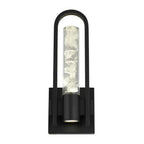 Black Transparent LED Dimmable Outdoor Hanging Light