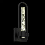 Black Transparent LED Dimmable Outdoor Hanging Light