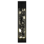 Black LED Dimmable Outdoor Hanging Light
