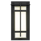 Black Colorful LED Dimmable Outdoor Hanging Light