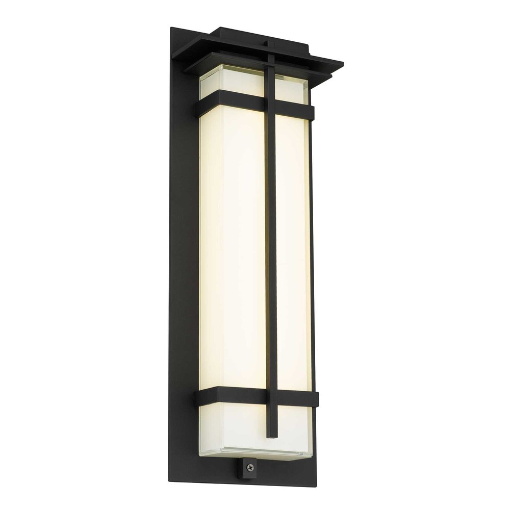 Black Colorful LED Dimmable Outdoor Hanging Light