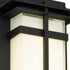 Black Colorful LED Dimmable Outdoor Hanging Light