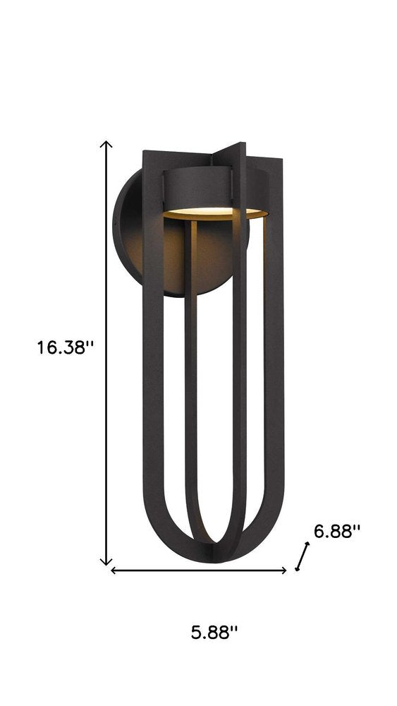 Bronze LED Dimmable Outdoor Hanging Light