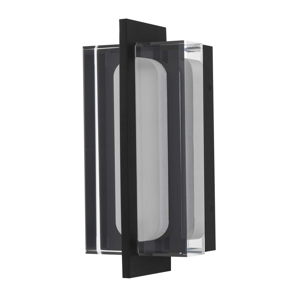 Black LED Dimmable Outdoor Hanging Light