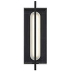Black LED Dimmable Outdoor Hanging Light