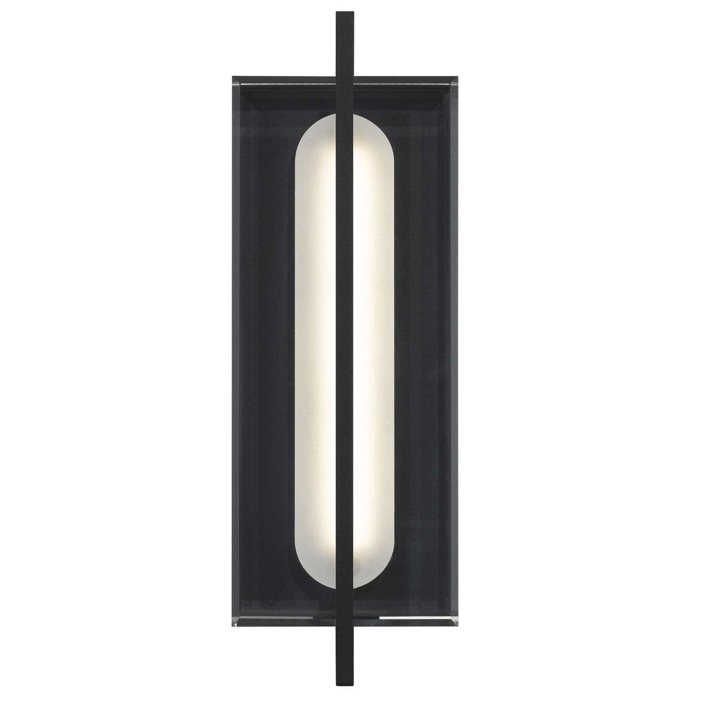 Black LED Dimmable Outdoor Hanging Light