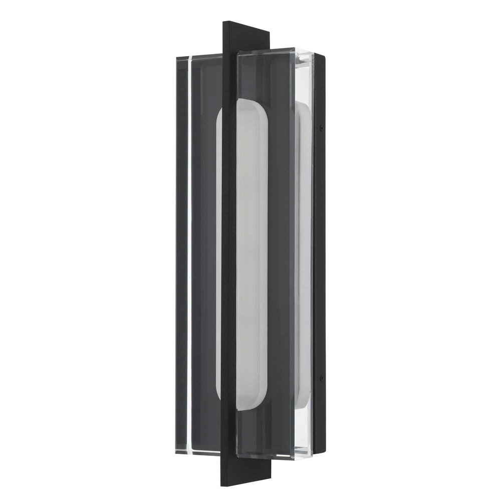 Black LED Dimmable Outdoor Hanging Light