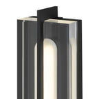 Black LED Dimmable Outdoor Hanging Light