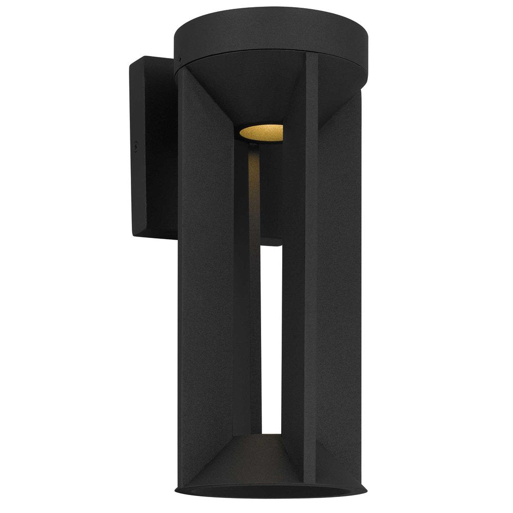 Black LED Dimmable Outdoor Hanging Light