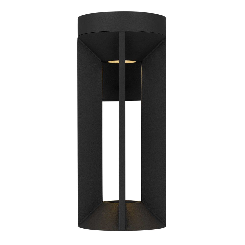 Black LED Dimmable Outdoor Hanging Light