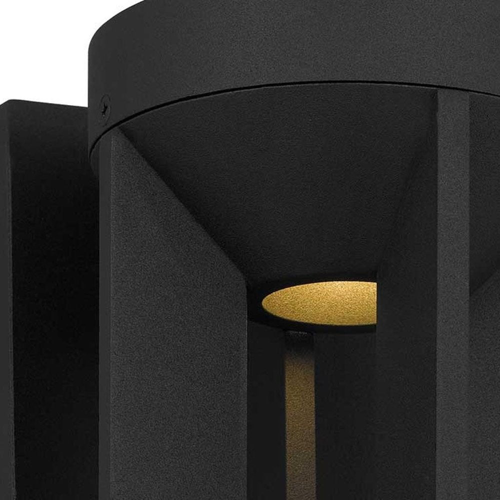 Black LED Dimmable Outdoor Hanging Light