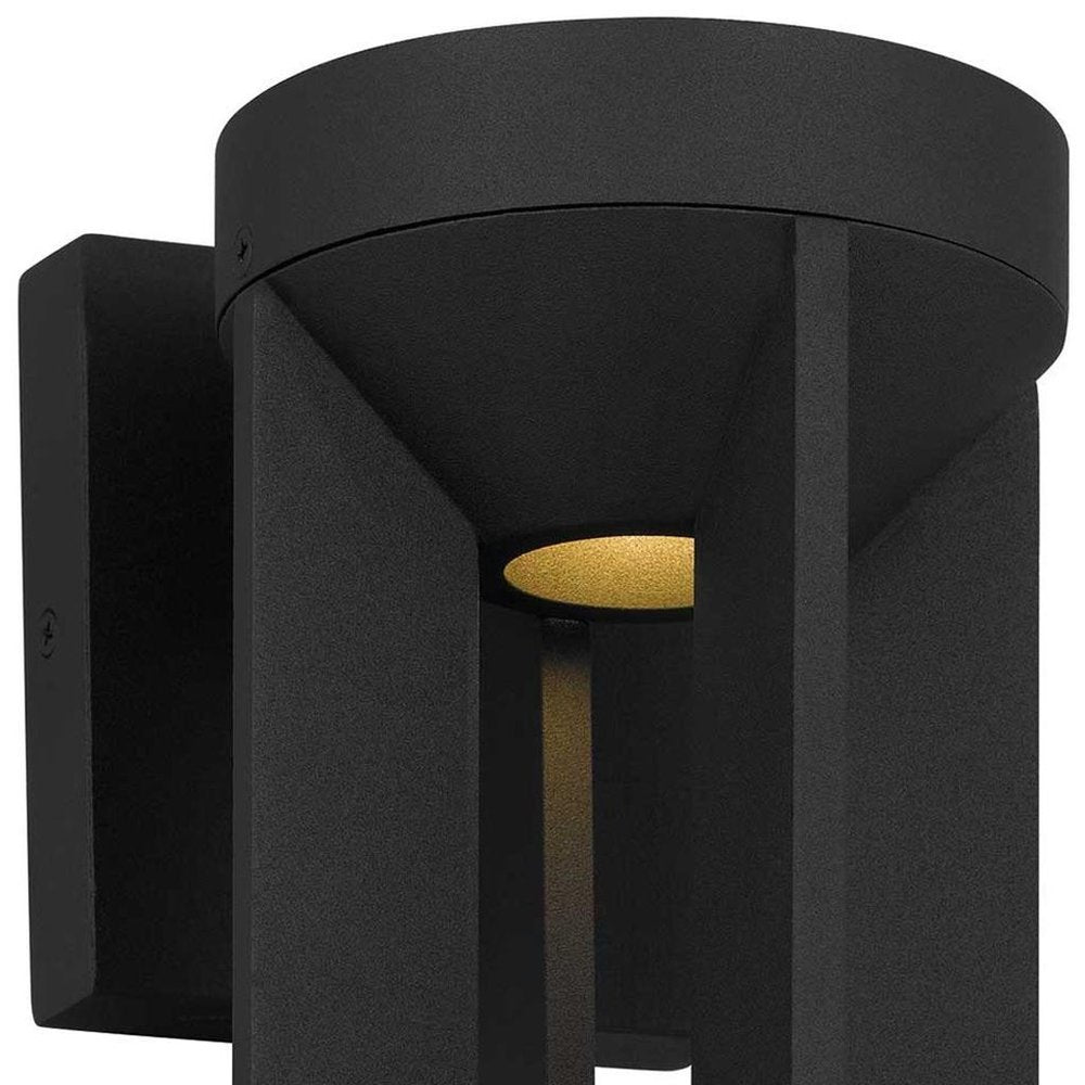 Black LED Dimmable Outdoor Hanging Light