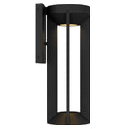 Black LED Dimmable Outdoor Hanging Light