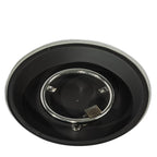 50000 BTU 36" Gray Steel Propane Round Fire Pit With Cover
