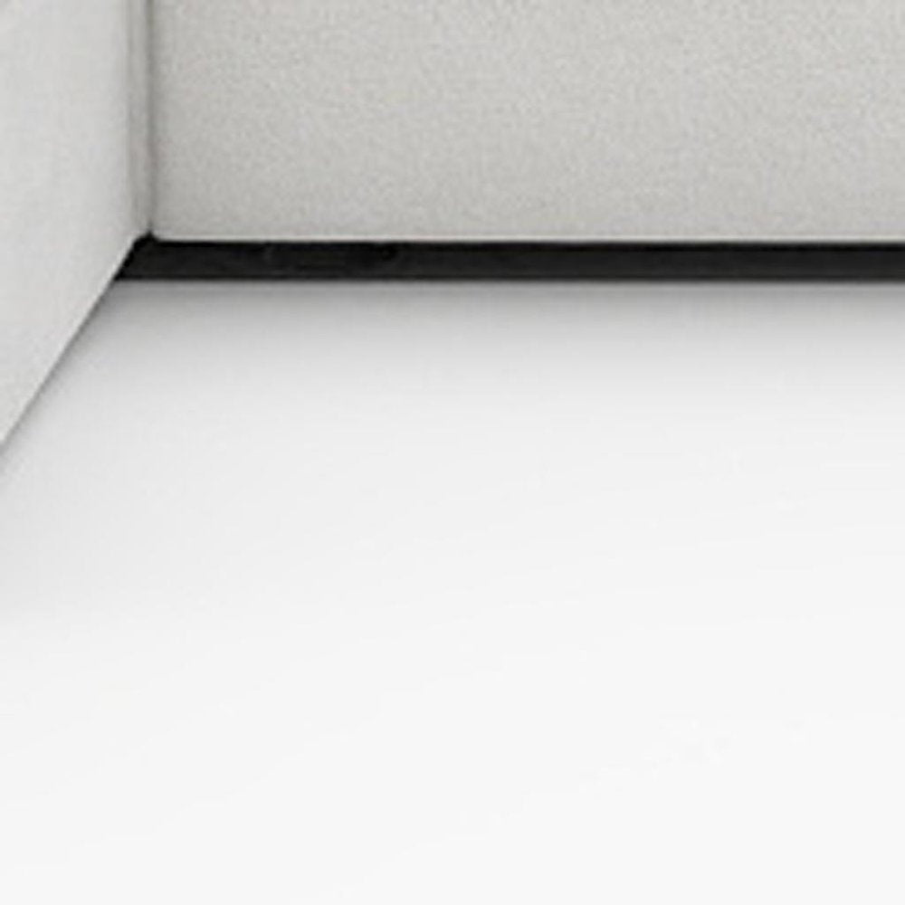 160" Black Linen Blend Modular Sofa With Ottomans Toss Pillows And Storage