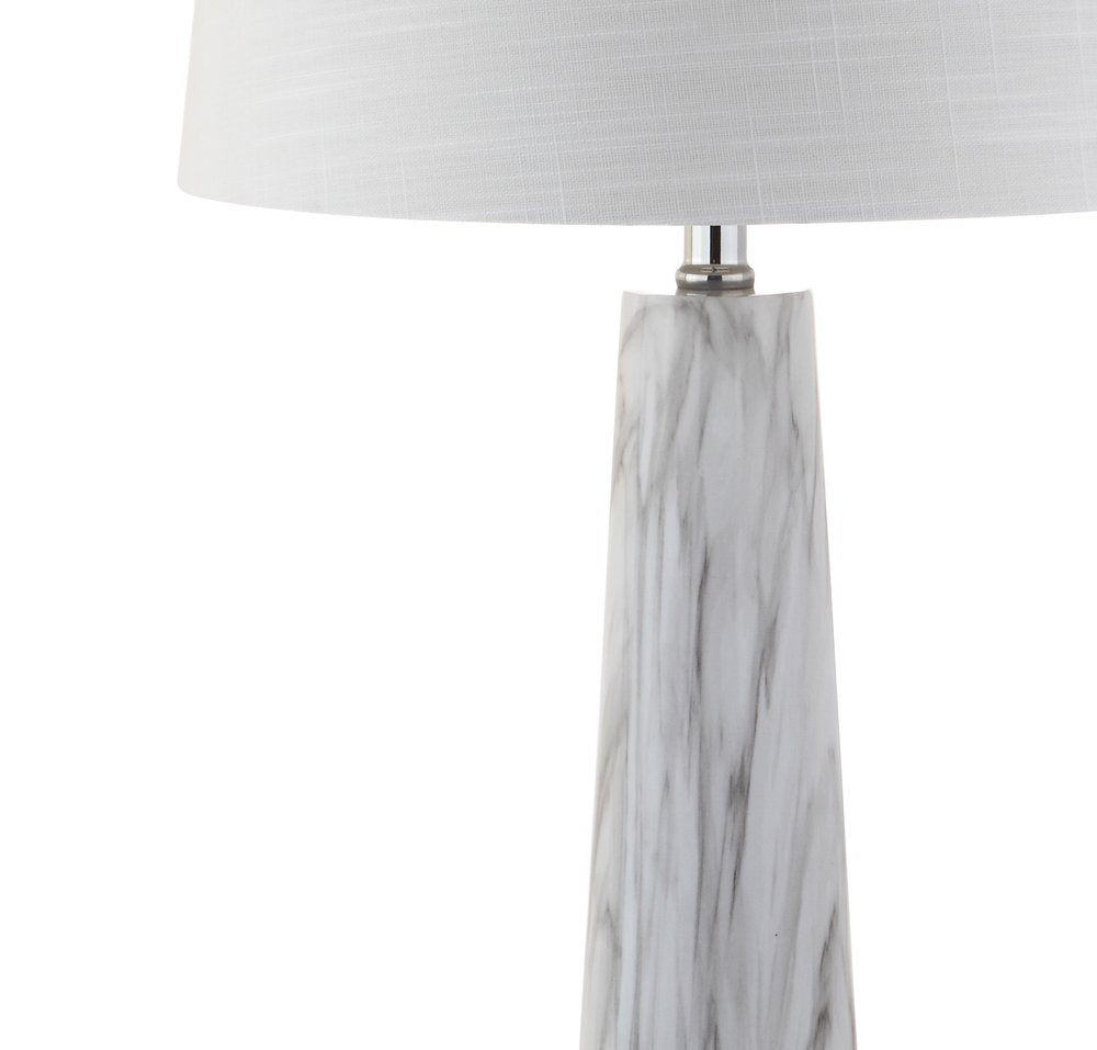 29" Clear Novelty Table Lamp With Drum Shade