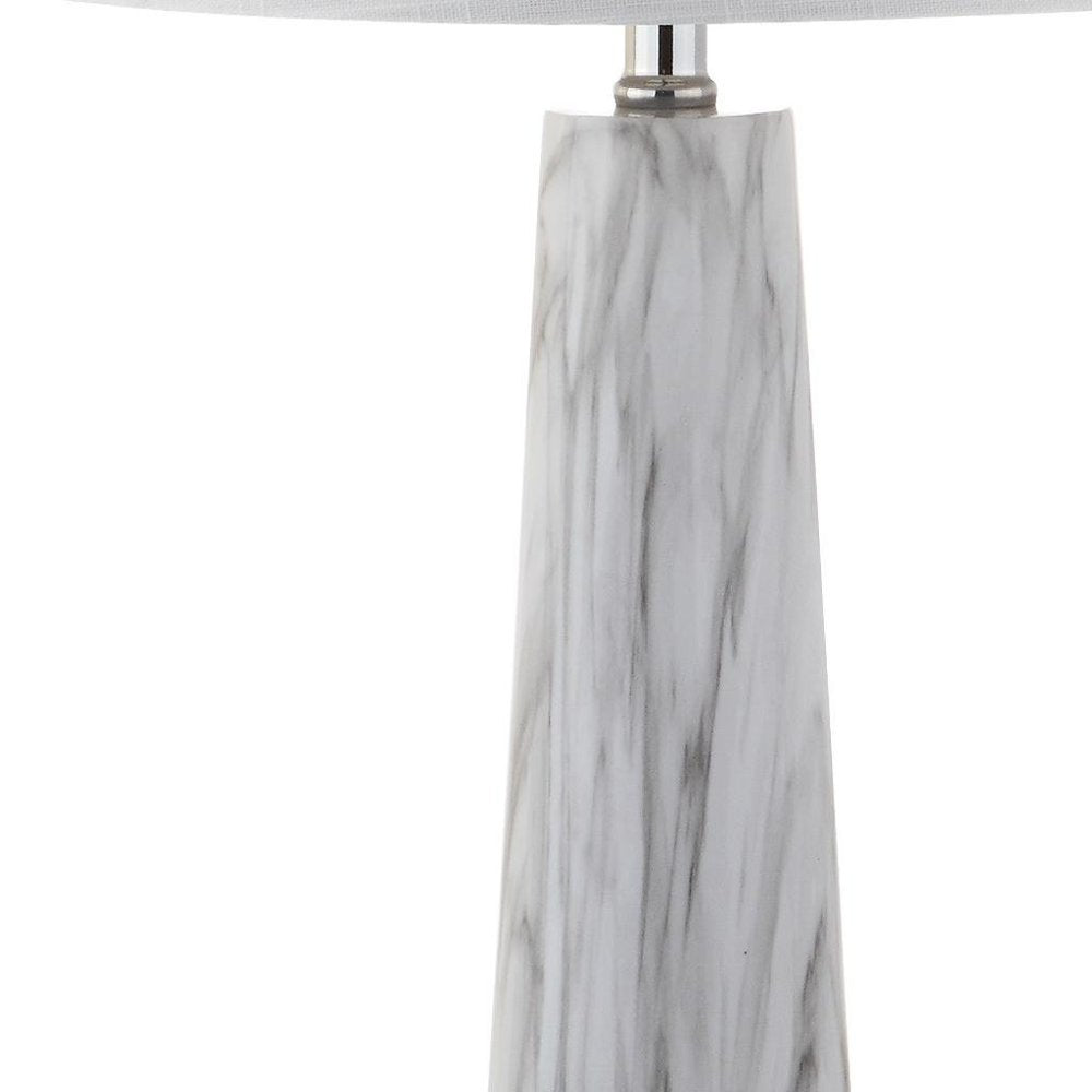 29" Clear Novelty Table Lamp With Drum Shade