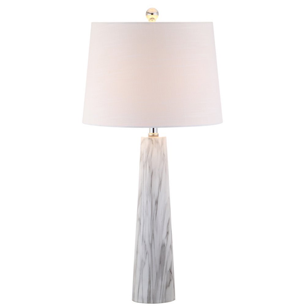 29" Clear Novelty Table Lamp With Drum Shade