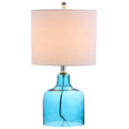 19" Clear Novelty Desk Lamp With Drum Shade