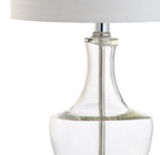 20" Silver Novelty Desk Lamp With Drum Shade