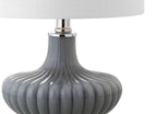 18" Clear Novelty Table Lamp With Drum Shade