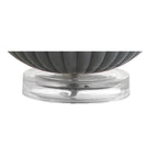 18" Clear Novelty Table Lamp With Drum Shade