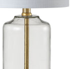 20" Gold Novelty Table Lamp With Globe Shade