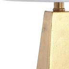 21" Gold Novelty Table Lamp With Globe Shade
