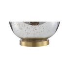 31" Gold Novelty Table Lamp With Globe Shade