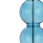 Set of Two 27" Silver Novelty Table Lamps With Drum Shades