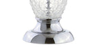 24" Silver Novelty Table Lamp With Drum Shade