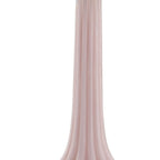 Set of Two 29" Clear Novelty Table Lamps With Drum Shades