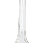 Set of Two 29" Clear Novelty Table Lamps With Drum Shades