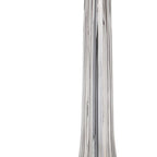 Set of Two 29" Clear Novelty Table Lamps With Drum Shades