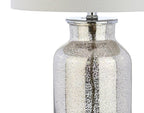 25" Clear Novelty Table Lamp With Drum Shade