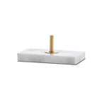 26" White Novelty Table Lamp With Shade
