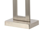 Set of Two 29" Nickel Table Lamps With Shades