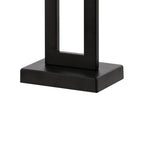 Set of Two 29" Black Table Lamps With Shades