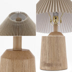 21" Beige Lighthouse Table Lamp With Empire Shade