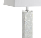 Set of Two 29" Clear Novelty Table Lamps With Shades