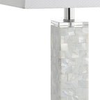 Set of Two 29" Clear Novelty Table Lamps With Shades
