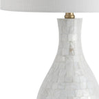 27" Clear Novelty Table Lamp With Drum Shade