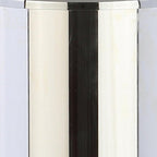 27" Clear Novelty Table Lamp With Drum Shade